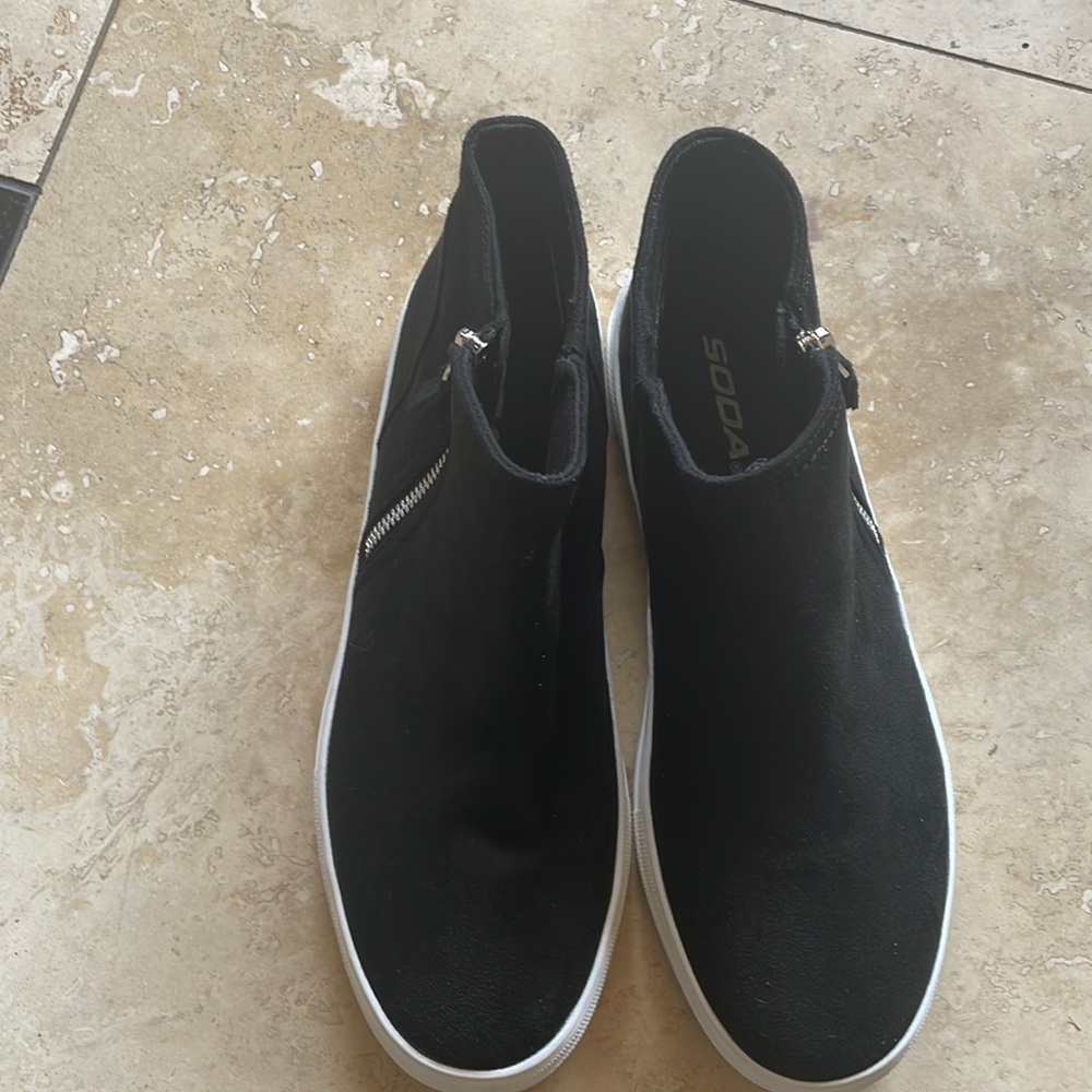 SODA ankle shoes in black brand new and never worn.